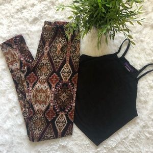 Patterned Leggings